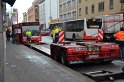 Stadtbus fing Feuer Koeln Muelheim Frankfurterstr Wiener Platz P216